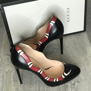 Authentic Gucci Black Pumps